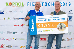 Fietsen voor Stichting Koprol