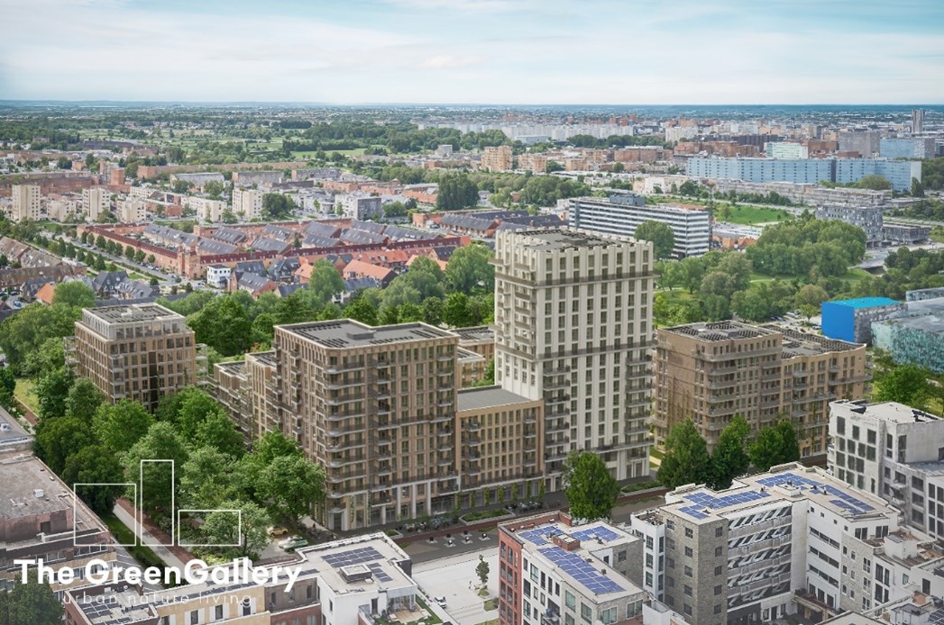 The Green Gallery een groene, duurzame woonomgeving in ontwikkeling