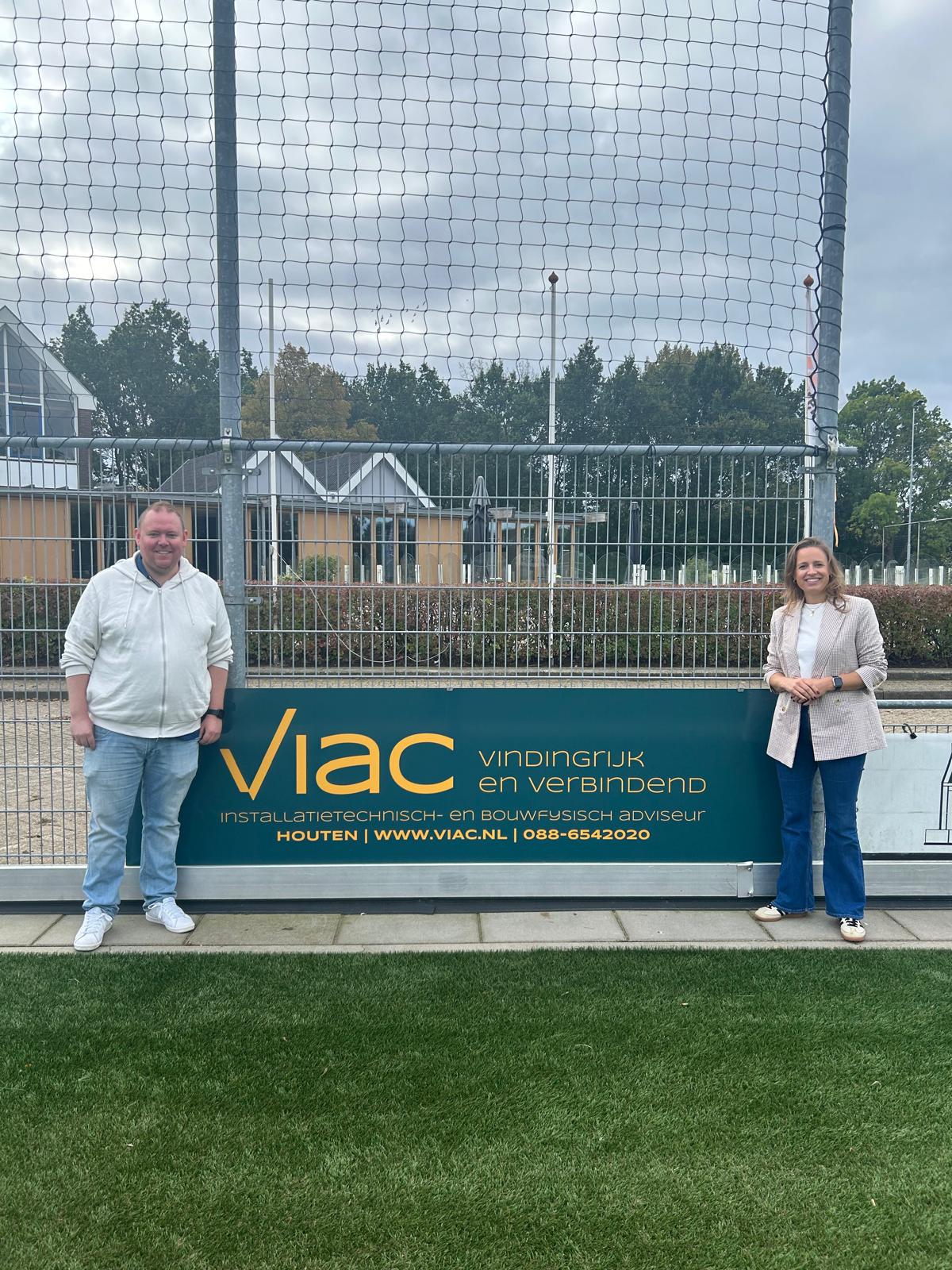VIAC sponsort Voetbalvereniging SV Houten