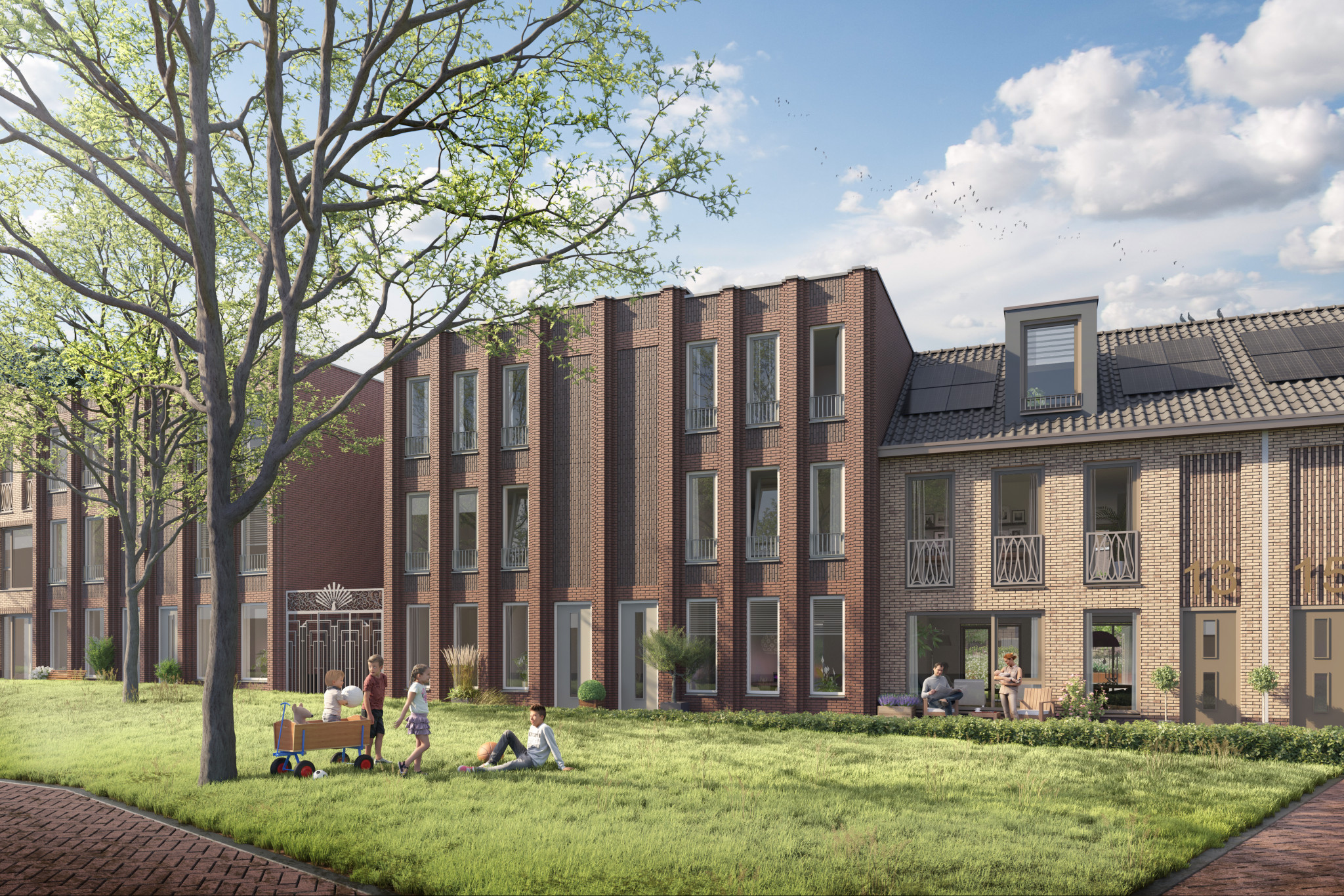 Hoogste punt Vogelhof te Utrecht